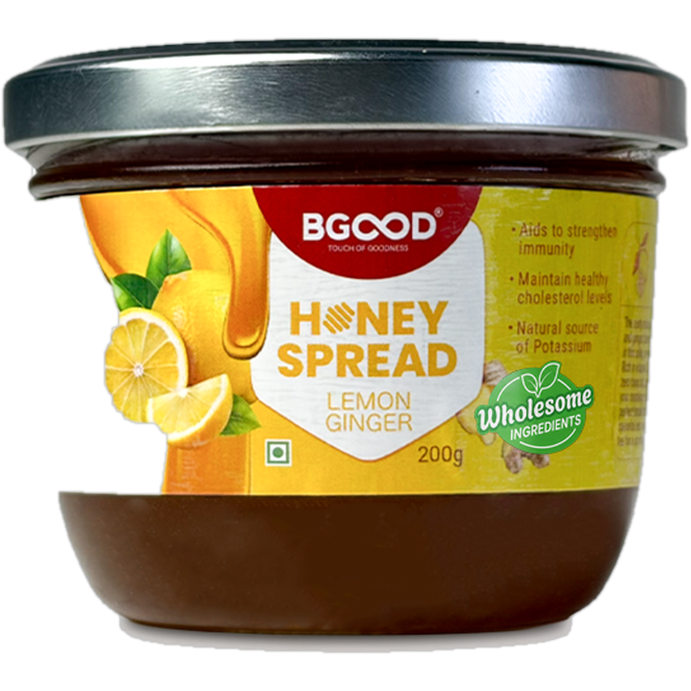 Lemon Ginger Honey Spread